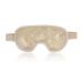 NEWGO Eye Mask Cooling Mask Face Cooling Mask for Migraines Headaches Swollen Tired Eyes Dark Circles Sinus Pain Ice Eye Mask (Gold) Light gold