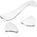 Verdant Touch Stainless Steel Gua Sha Tool - 20cm Body Scraping Board for Pain Relief & Massage - Buy Online on GoSupps.com