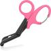 Titanium Bandage Shears Scissors EMT and Trauma Shears Bent Stealth Black Coated for Nurses Students Emergency Room (Pink 15cm) Pink 15cm