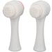Facial Cleansing Brush Double-Sided 2 Pieces Standing Base Facial Cleansing Brush - Buy Online on GoSupps.com