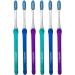 Colgate Slim Soft Toothbrush Pack of 6 | Gliding Tips, Compact & Soft | Colors Vary - Buy Online on GoSupps.com