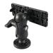 Sirxlevcy Marine Boat Fish Finder Mount 360 Degree Depth Sounder Base Bracket Universal Fish Finder Bracket GPS MAP Plate