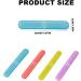 Ddky 4-Piece Smiling Face Travel Toothbrush Set | Portable Toothbrush Case & Protective Cover for Safe Travel - Buy Online on GoSupps.com