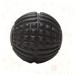 Buy Tovinanna Spiky Massage Ball - Plantar Fasciitis Relief & Trigger Point Muscle Roller | Yoga & Fitness Massage Tool (Black) - Buy Online on GoSupps.com