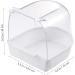 POPETPOP Covered Bird Bath for Small Birds - Ideal for Canaries, Budgies, and Parrots - White - Buy Online on GoSupps.com