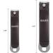 Durable Sharp Nail Clippers Set with Built-in Nail File | Matte Gray | Includes Tin Case - Buy Online on GoSupps.com