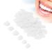 50pcs Temporary Crown Harz Fake Teeth Crown Teeth Veneers Dental Rearbearing Multi Application oral care for men women adolescents
