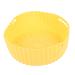 Zerodeko Accessory Reusable Pad Non-Stick - Silicone Household for Liner Food Supply Yellow 19X19X7CM