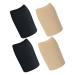 Silicone Toe Protectors 2 Pairs Hand Toe Sneaker Toe Cap Little Toe Silicone Toe Protectors Anti-Friction Toe Sleeves Closed Toe Covers Flexible Toe Sleeves Breathable As Shown 4x2.7cm