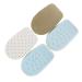 2 Pairs Inner Height Increasing Insole Pad Heel Insert Height Increasing Insoles Memorial Ornaments Height Lifting Insoles Shoe Inserts Latex Increase Insole Casual Men and Women As Shown 10X6X1.2cm