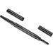 5 Colors Eyebrow Pen Double-ended Design Waterproof Eyebrow Pencil with Triangle Tip with Brush Professional Cosmetic Makeup Pencil(Black) - Buy Online on GoSupps.com