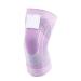 ANKOMINA Unisex Knee Compression Sleeve with Adjustable Strap Nylon Pressurized Bandage Knee Pads Brace for Knee Pain Football Volleyball Dance Skating Basketball Sports 1 PC Purple Large(154lb-1786lb)