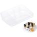 FOMIYES Cosmetic Storage Case 2pcs box for Shadow Powder Cosmetics Acrylic Pressed Organizer Desktop Makeup Transparent Eye Stand Make Up Brush Holder mediumx2pcs Picture 1x2pcs - Buy Online on GoSupps.com
