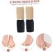 Silicone Toe Covers 2 Pairs - Gel Blister Protectors for Closed Toe Shoes - 4x2.6cm - Buy Online on GoSupps.com