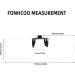 FONHCOO Blue Light Blocking Clip-On Glasses for Men & Women - Lightweight Anti-Glare Rimless & Frameless Design for Prescription & Reading Glasses - Buy Online on GoSupps.com
