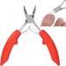 Nail Pliers Cuticle Nipper Cuticle Scissors Pedicure Tool for Fingernail Toenail (ZeooniGzUMYjAh-12) - Buy Online on GoSupps.com