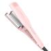 AmoVee Travel Hair Crimper Curling Iron Professional Mini Hair Waver 0.59 Inch Three Barrel Curling Iron Hair Crimper Small Negative Ions Dual Voltage 100-240V