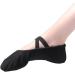 Acfoda Ballet Shoes for Children & Adults - Black Split Leather Sole Size 22-44 (31 EU) | Premium Ballet Slippers - Buy Online on GoSupps.com