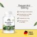Resveratrol 500mg - High Dosage Knotweed Extract - 120 Capsules | HERBADIREKT - German Pharmacy Quality - Shop Internationally - Buy Online on GoSupps.com