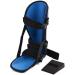 Ankle Braces Ankle Foot Orthosis Foot Supports Splint Night Splint Foot Stabilizer Foot Drop Postural Corrector (size : L) Large Blue