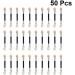 FOMIYES 50pcs Disposable Makeup Face Blush Women Eyeshadow Brush Eye Shadow Brush Foundation H3210 7.5X0.6cm - Buy Online on GoSupps.com