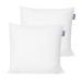 Clemens 2 Set soft down pillow 80x80 cm (1000g) - pillow from European down 30% and feathers 70% spring pillow 2er set - down pillow set for back and belly sleepers soft 2 80 cm