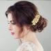 Gold Flower Leaf Hair Combs, Pearl Pins, Rhinestone Barrettes - 36 Pack Set for Wedding & Prom Hairstyles - Buy Online on GoSupps.com