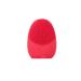 Deep Pore Cleaner Electric Facial Cleanser Silicone Soft Facial Facial Cleanser Cleansing Brush Red