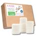 Lalill cotton pads made of cotton 1200 - lint -free nightcaps - effective facial cleaning for you - cosmetic pads suitable for sensitive skin - in the bag white