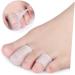 Healeved 5 Pairs Thumb Protector Silicone Gel Toe Cushion - Transparent Hammer Toe Sleeve for Toe Protection and Comfort - Buy Online on GoSupps.com