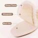 Premium Sheepskin Insoles for Men | Thick Wool Fur Fleece Inserts | Cozy & Fluffy | US Size 8.5 M - Buy Online on GoSupps.com
