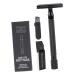 Doitool Bart Razor 1 Set Manual Razor Double -speed razor Double Razor For Men Hand Razing Razor Alter Razor Body Harrasier Metal Rand Man ABS Black 10.3x4cm
