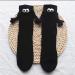 Nakeah Funny Magnetic Suction 3D Doll Couple Socks - Unisex White Hand Holding Couple Socks - Buy Online on GoSupps.com
