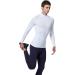 EXIO Men's Mock Compression Baselayer Top - Cool Dry Long-Sleeve Shirt - Medium Tall - Buy Online on GoSupps.com