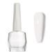 White Nail Polish - Pure White Nail Varnish - Milky White Nail Polish - Long Lasting Chip Resistant & Quick Drying Nail Polish for DIY Nail Art Manicure at Home