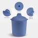 Sippy Cup 5oz Silicone Baby Cup with Soft Spout | Leak Proof & Spill Proof Toddler Cup - Lilac | Ideal for Babies 12M - Buy Online on GoSupps.com