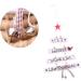 COHEALI Wooden Craft Decorations Emblems Wooden Christmas Decor Hanging Wooden Decorations Pendant Large White Size 1 - Buy Online on GoSupps.com