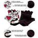 Kiddimoto Cycling Gloves for Children | Unisex MM Size (4-8y) | Perfect for Kids' Outdoor Fun - Buy Online on GoSupps.com
