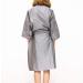 Buy Mollensiuer Silver Salon Robe - Stylish Hair Cutting Smock for Clients | International Shipping Available - Buy Online on GoSupps.com