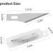 DIYSELF 50 PCS High Carbon Steel #11 Exacto Knife Blades - Refill Art Blades with Storage Case for Craft, Hobby, Scrapbooking, Stencil - Buy Online on GoSupps.com