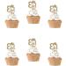 Eid Mubarak Cupcake Topper sticks glitter Eid decoractions the pascel - Buy Online on GoSupps.com