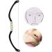 Flexible Aluminum Alloy Eyebrow Line Marker Ruler with Sponge Measure Tool for Precise Positioning Reduced Design Time and Strong Adsorption (Black) - Buy Online on GoSupps.com