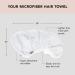 Kitsch Quick Drying Microfiber Hair Towel - Pink & White | 1 EA - Buy Online on GoSupps.com