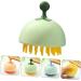 minkissy Scalp Hairbrush Shampoo Massage Comb Massage Brush Cleansing Brush Double Use Design Random Color - Buy Online on GoSupps.com