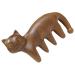 Fomiyes 5-in-1 Cat-Shaped Kitten Massage Comb & Scalp Massager - Antistatic Body & Head Skin Tool for Cats - Buy Online on GoSupps.com