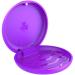 ARGOMAX Retainer Mouth Guard Travel Cases - Black & Purple (2 Pack) - Buy Online on GoSupps.com