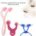 ACOGEDO 3 Piece Nose Shaper Massager Rollet for Nose Shapes and Lifts with Easy to Use Correction Clips for Facial Care Type A - Buy Online on GoSupps.com