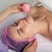 Glass Facial Cupping Set - 2 Piece Silicone Vacuum Suction Cups for Face, Back, Shoulder - Pink - Buy Online on GoSupps.com