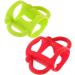 ibasenice 4 Pcs Silicone Bottle Handle Newborn Bottle Handle Bottle Grip Milk Bottle Handles Bottle Handles Milk Bottle Accessories Wide Mouth 13.00X7.00X6.50CMx2pcs Assorted Colorx2pcs - Buy Online on GoSupps.com
