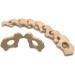 Wendysun 2pcs Cute Cartoon Sheep Wood Teether for Babies - Natural Beech Teething Toy - Buy Online on GoSupps.com